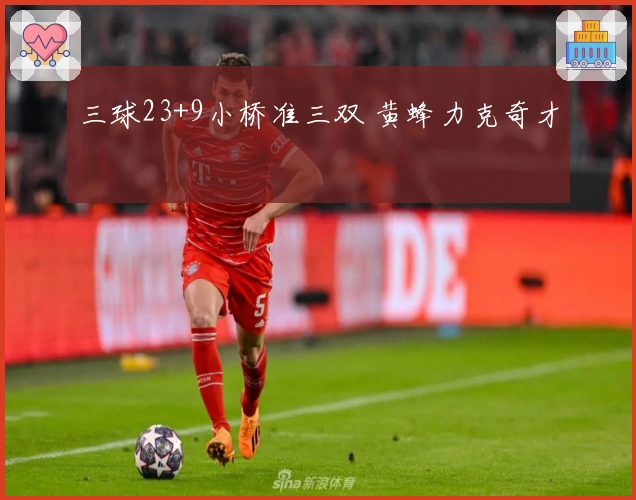 三球23+9小桥准三双 黄蜂力克奇才