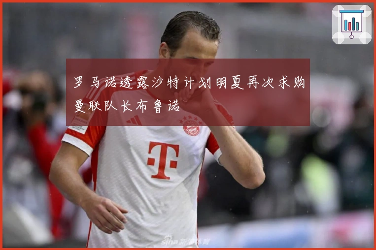 罗马诺透露沙特计划明夏再次求购曼联队长布鲁诺